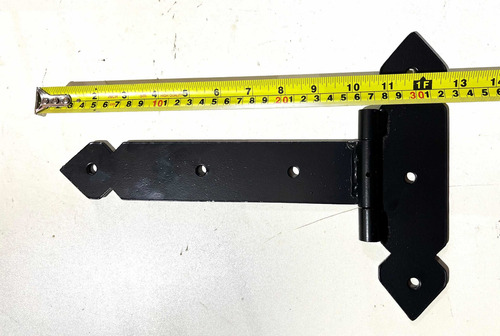 Imagen 4 de 6 de Bisagras Alcayata Para Portón T 10x8 Pulgadas // Joncenter