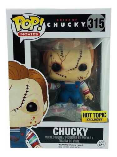 Funko Pop Chucky #315 Hottopic Exclusive Bride Of Chucky