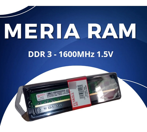 Memoria Ram Ddr3 - 8gb - 1600mhz