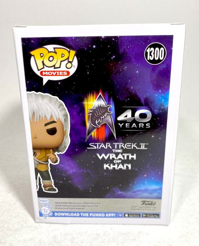 Star Trek Khan Exclusive #1300 Funko Rct (Usado)