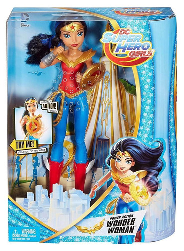 Muñeca Dc Super Hero Girls Mujer Maravilla Sonidos Luces