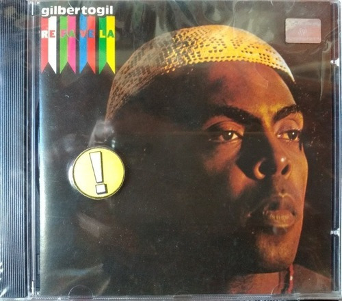 CD de Gilberto Gil Refavela, nuevo, sellado, verdadera rareza