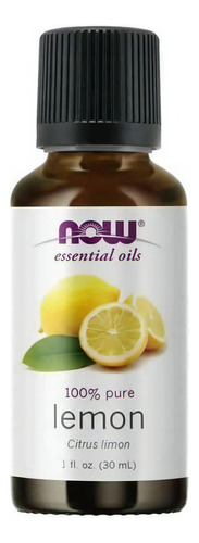 Aceite esencial de limón (limón) 30 ml - 100% puro - Now Foods