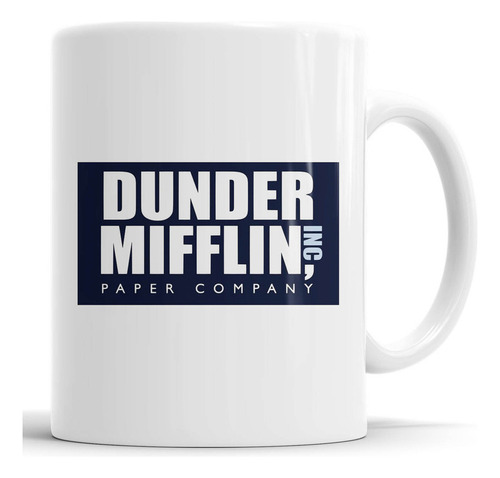 Taza Dunder Mifflin Logo - The Office - Cerámica