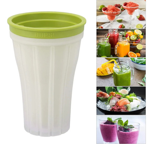 Forma De Gelo Smoothie Copo Com Tampa