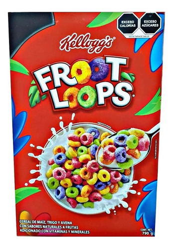 Kellogg's Cereal Froot Loops 790 G