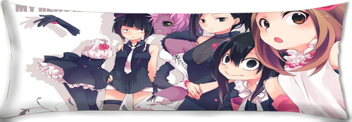 Cojin Almohada Artístico Chicas My Hero Academia 35x100cm