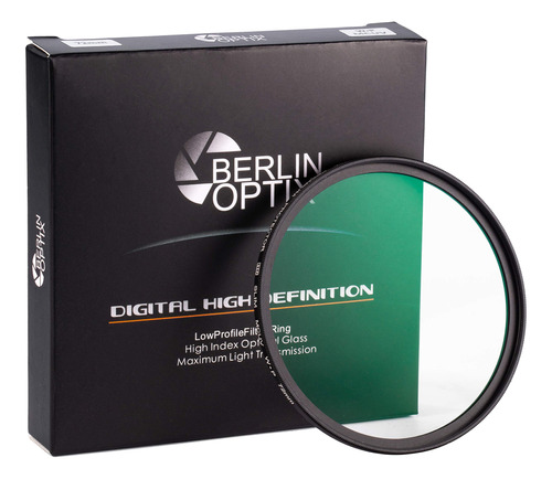 Berlin Optix Premium - Filtro Ultravioleta (1.929-3.031 in.