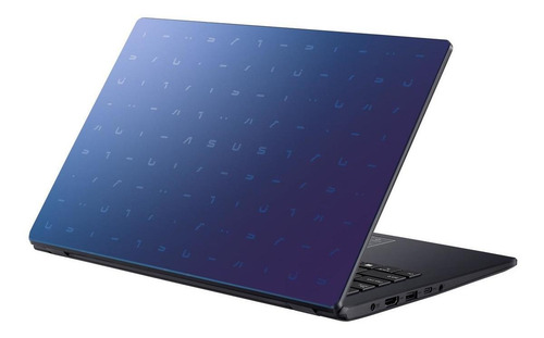 Imagen 7 de 8 de Laptop Asus VivoBook E410MA azul eléctrico 14", Intel Celeron N4020 4GB de RAM 128GB SSD, Intel UHD Graphics 600 60 Hz 1366x768px Windows 10 Home