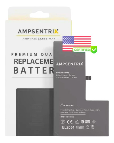 Bateria Ampsentrix Marca Condicion Compatible iPhone XS