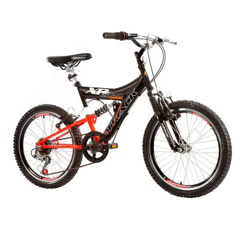 Bicicleta Track Bike Infanti Quadro Aço Carbono Xr20 Full 6v