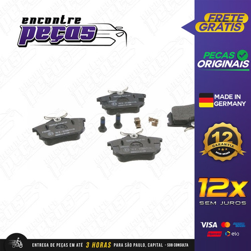 Pastilha Traseira Volvo S40 1.8 1998-2003 Original