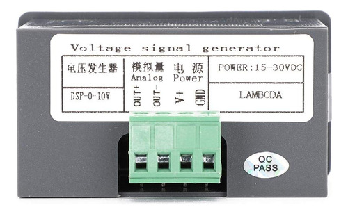 Generador Señal Voltaje Modulo Digital Ajustable Salida Alta