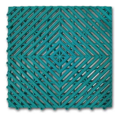 Piso Rejilla Plástica, Baldosas Encastrables 30x30 Cm