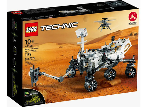 Kit Lego Technic NASA Mars Rover Perseverance 42158 3+ Número de peças 1132