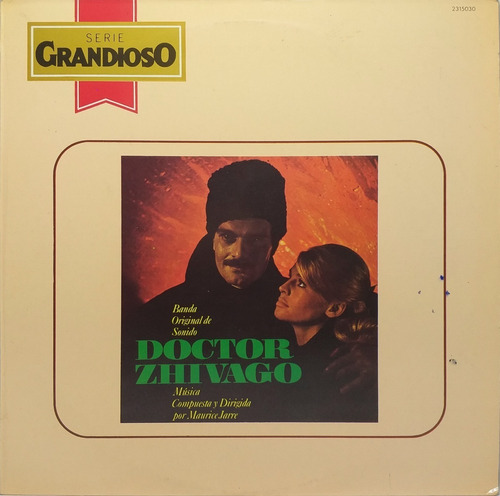 Vinilo Banda Original De Sonido Doctor Zhivago 1980 Arg 