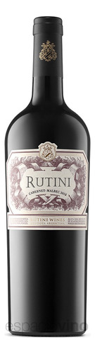 Vino Rutini Cabernet Malbec X6 Un. De Rutini Wines