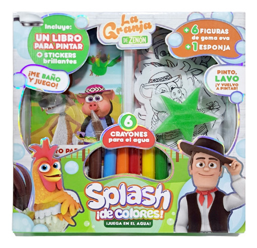 Juega Con La Granja De Zenón Y Su Splash De Colores