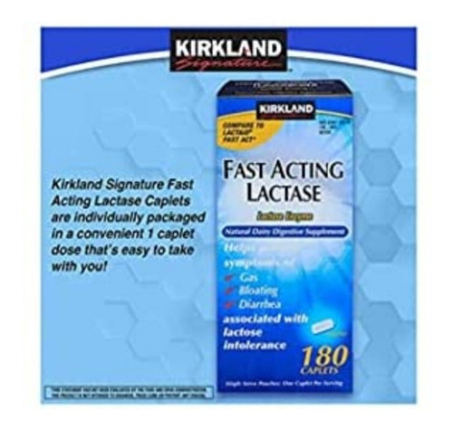 Lactasa de acción rápida - Kirkland Signature