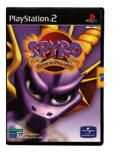 Juego Spyro Eter The Dragonfly Ps 2 - Físico En Caja