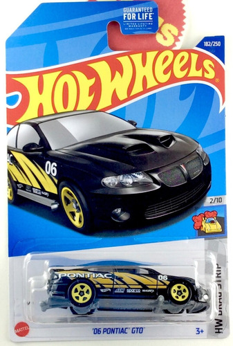 Hot Wheels # 2/10 - '06 Pontiac Gto - 1/64 - Hcx70