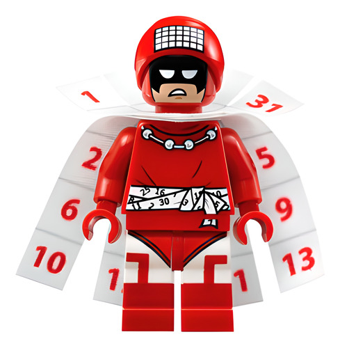 Lego Minifigura Batman Calendar Man