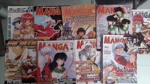 Lote De Revistas Conexion Manga