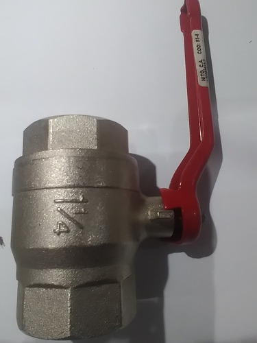 Llave De Paso  1 1/4 Marca Nito