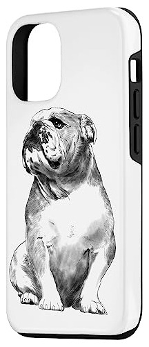 Funda Para iPhone 14 Pro Dog English Bulldog-02