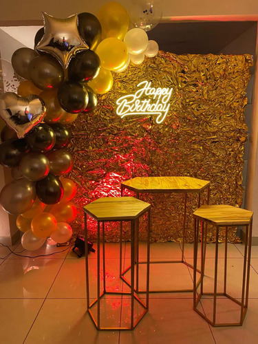 Alquiler Livings Para Eventos Y Deco Globos.luz Led Y Neon