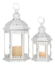Comprar Faroles Decorativos Para Interiores, 2 Faroles Exteriores Pa