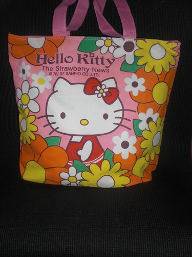 Bolso Playero  Hello Kitty Grande