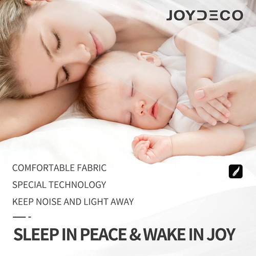 Conjunto De 2 Painéis Blackout Curtains Joydeco 274 Cm De Co