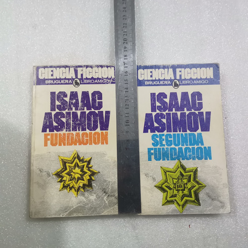 Fundación Y Segunda Fundación Isaac Asimov 2 Libros De 1984 (Usado)