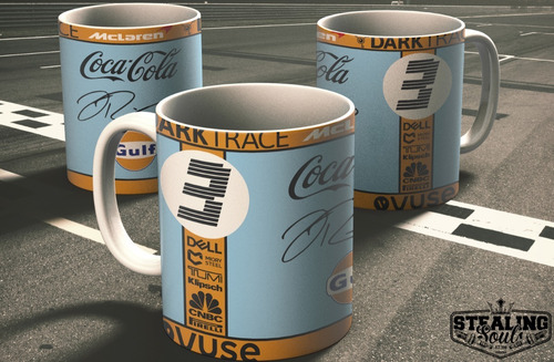 Taza Porcelana Fierrera - Daniel Ricciardo #05 | Formula 1