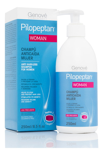 Pilopeptan Shampoo Anticaida De Mujer 250 Ml