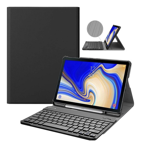 Imagen 1 de 9 de Case Con Teclado Galaxy Tab S4 T830 T835 10.5 2018 Bluetooth