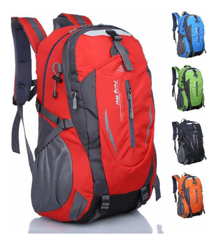 Mochila De Escalada Impermeable De Gran Capacidad Bolsas De