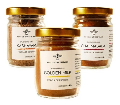 Imagen 3 de 6 de Regalo Especial! 15 Especias Premium - Recetas Ancestrales!