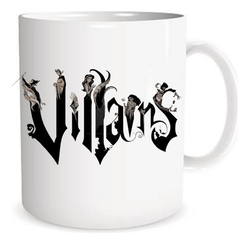 Taza Ursula Taza De Cerámica La Sirenita Villanas Disney