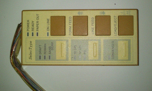Imagen 1 de 2 de Panel De Control Impresora Epson Fx-1050