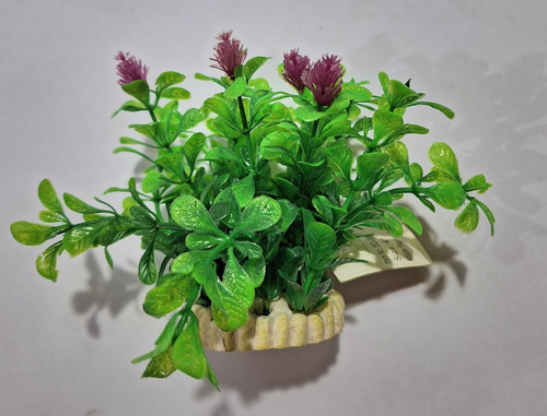Planta Artificial 15cm Para Pecera/terrario Jardín Chino°1