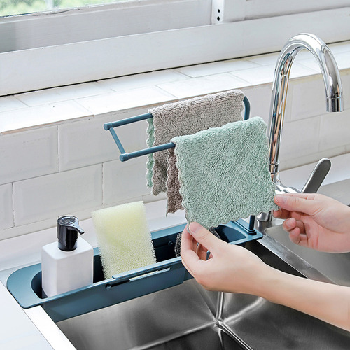 Grifo Doméstico Con Clip Para Fregadero De Cocina, Trapo, Ba