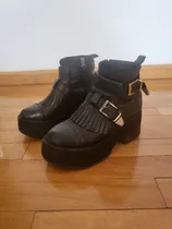 Comprar Botas Botinetas Negras Paruolo Negras Talle 36 No Sarkany