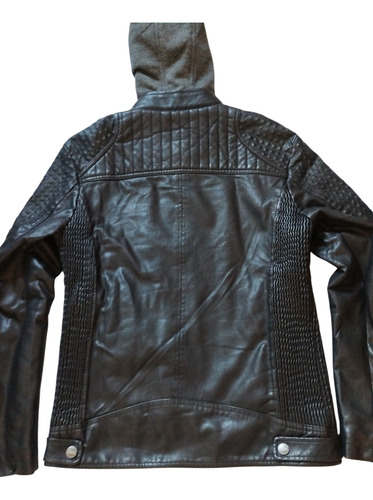 Campera De Hombre Eco-cuero Con Piel Por Dentro