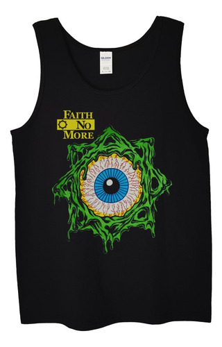 Polera Musculosa Faith No More Logo Eye Rock Abominatron