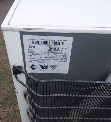 Heladera Frigobar Bajo Mesada Usado Buen Estado Gafa 125lt Blanco (Usado)
