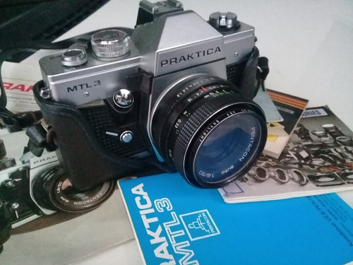 Câmera Fotográfica Praktica Mtl3 Funcionando 35mm X 50mm
