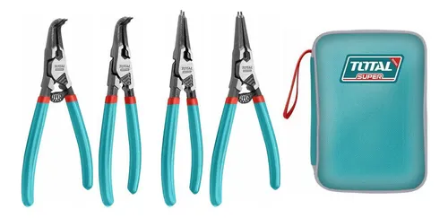 Set De 4 Pinzas De Seguro Total - 180mm, 7 Pulgadas