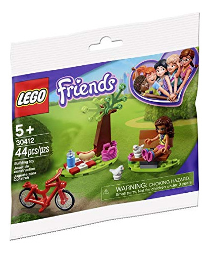 Bolsa De Plástico Lego 30412 Friends Park (44 Unidades)